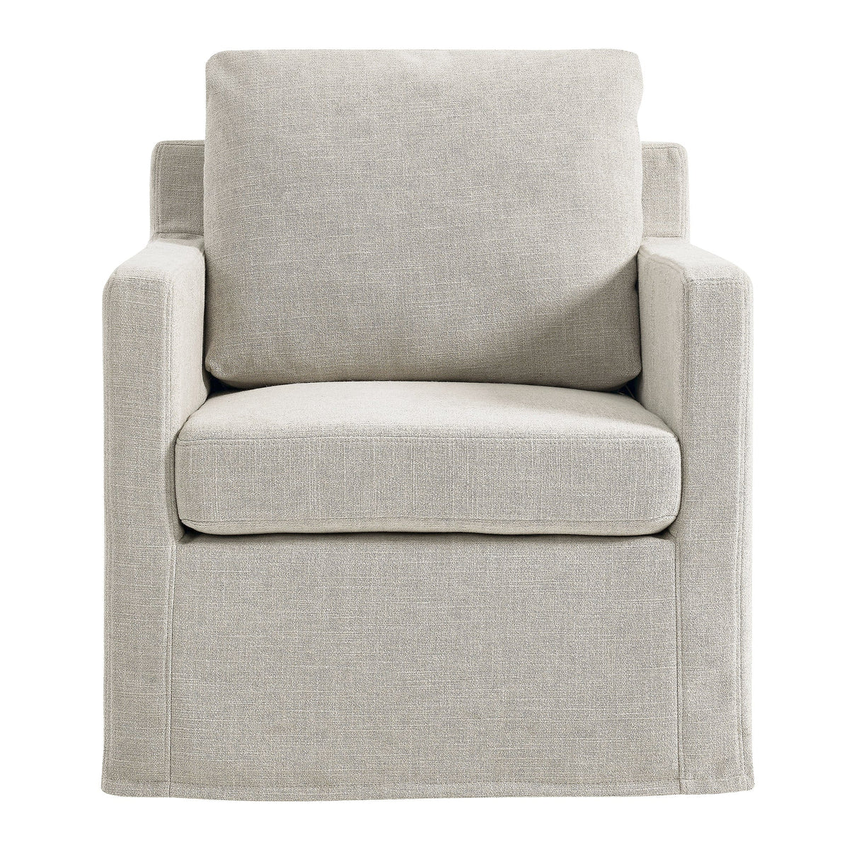Serene Fabric Slipcovered Swivel Armchair by Modway, photo 13 of 28