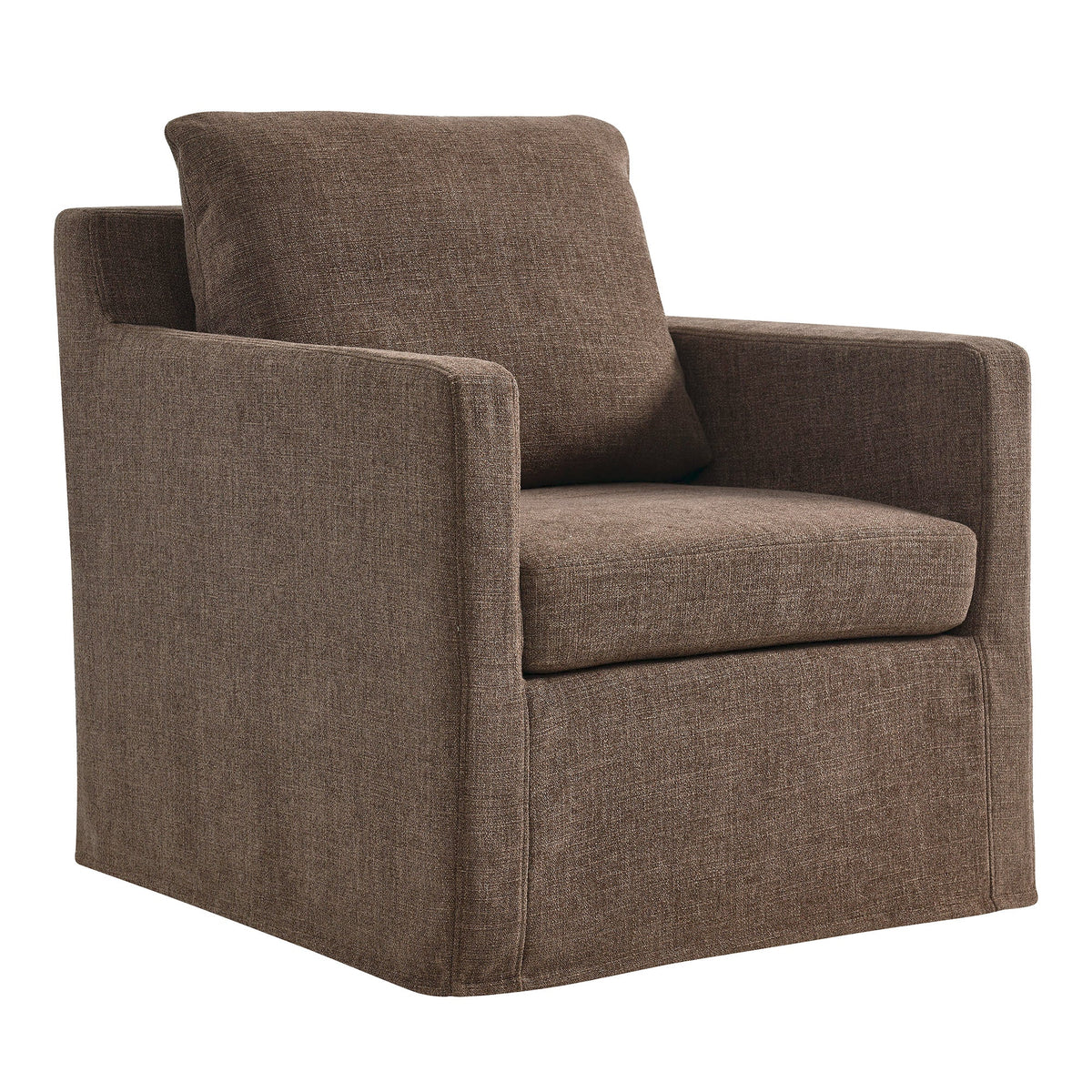 Serene Fabric Slipcovered Swivel Armchair by Modway, photo 27 of 28