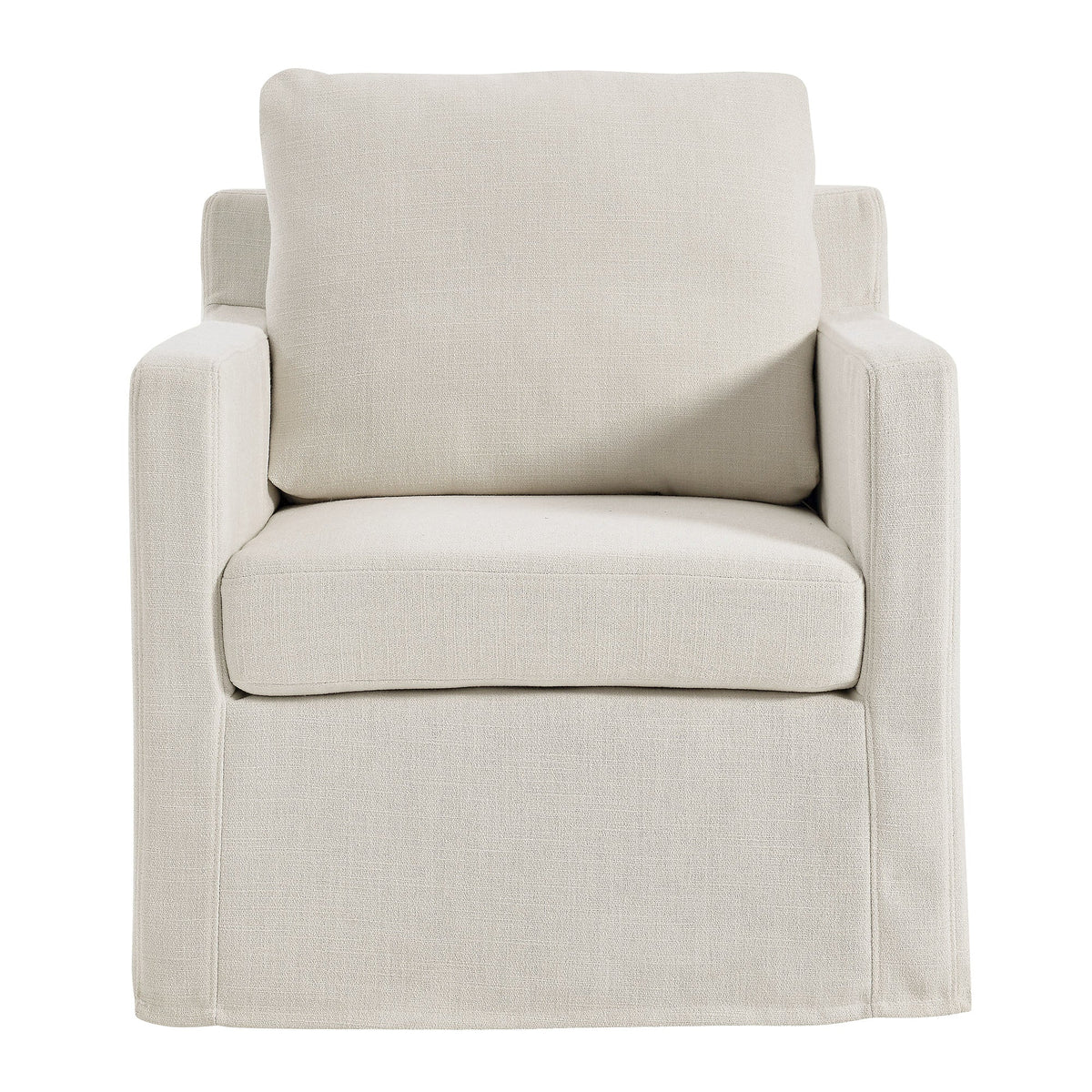 Serene Fabric Slipcovered Swivel Armchair by Modway, photo 11 of 28