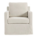Serene Fabric Slipcovered Swivel Armchair by Modway by HouseOfZazla