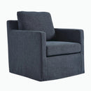 Serene Fabric Slipcovered Swivel Armchair by Modway by HouseOfZazla
