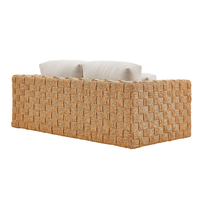 Thames Outdoor Patio Wicker Loveseat by Modway, photo 5 of 7