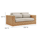 Thames Outdoor Patio Wicker Loveseat by Modway by HouseOfZazla