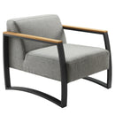 Sauve Outdoor Patio Aluminum and Fabric Armchair by Modway by HouseOfZazla