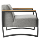 Sauve Outdoor Patio Aluminum and Fabric Armchair by Modway by HouseOfZazla