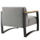 Sauve Outdoor Patio Aluminum and Fabric Armchair by Modway by HouseOfZazla