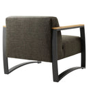Sauve Outdoor Patio Aluminum and Fabric Armchair by Modway by HouseOfZazla