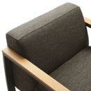 Sauve Outdoor Patio Aluminum and Fabric Armchair by Modway by HouseOfZazla