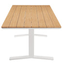 Gavelston 91" Outdoor Patio Aluminum Dining Table by Modway by HouseOfZazla