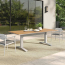Gavelston 91" Outdoor Patio Aluminum Dining Table by Modway by HouseOfZazla