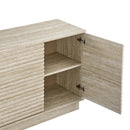 Render 70" Faux Travertine Sideboard Cabinet TV Stand by Modway by HouseOfZazla
