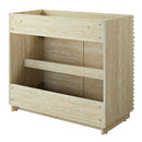 Render 36" Faux Travertine Bathroom Vanity Cabinet by HouseOfZazla