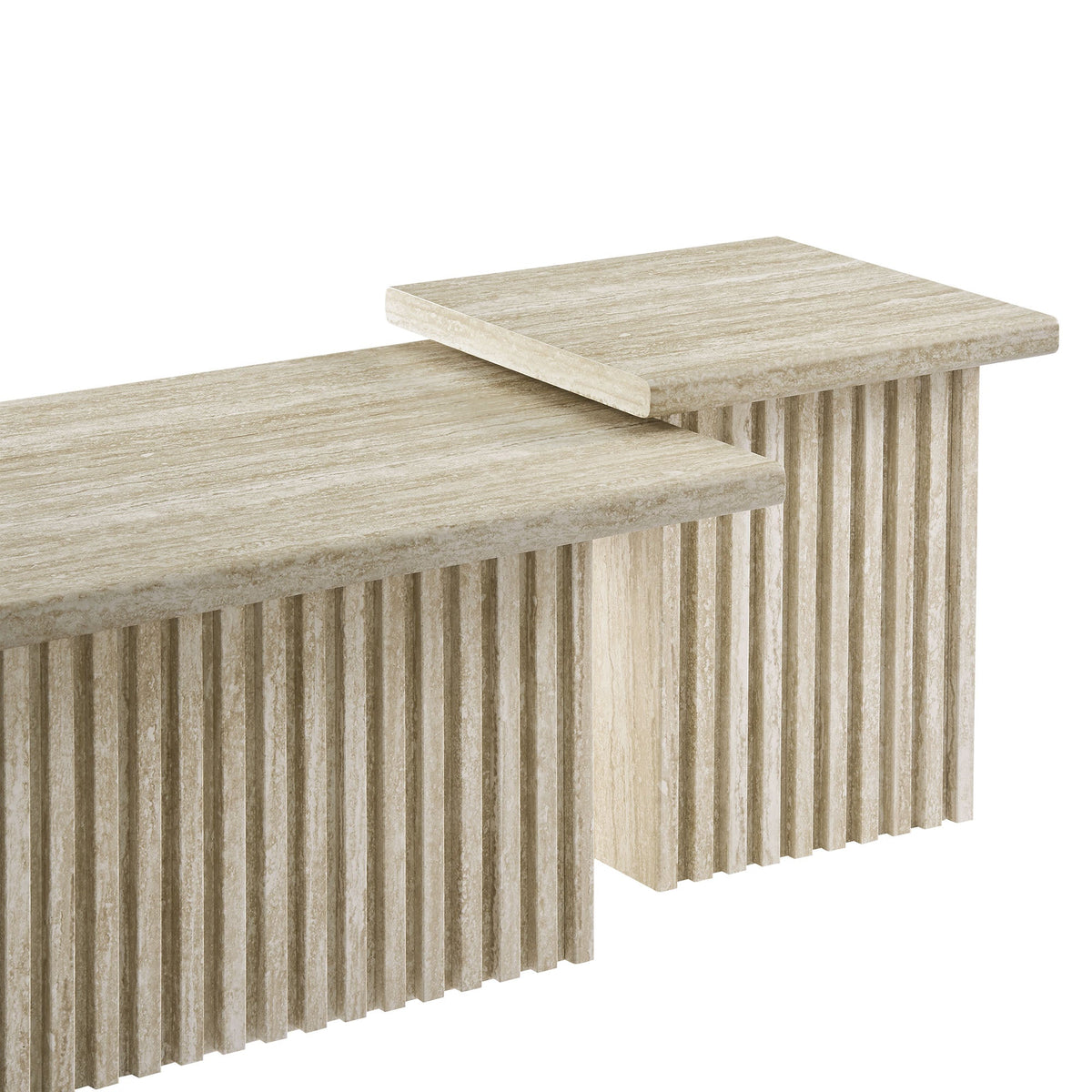 Render Nesting Coffee Tables Set of 2 by Modway, photo 9 of 14