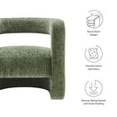 Jaylin Upholstered Chenille Accent Chair by Modway by HouseOfZazla