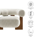Jace Boucle Accent Chair by Modway by HouseOfZazla