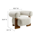 Jace Boucle Accent Chair by Modway by HouseOfZazla
