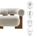Jace Boucle Accent Chair by Modway by HouseOfZazla