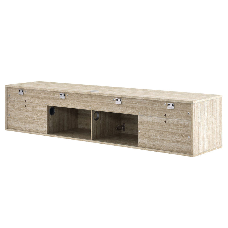 Terra 71" Wall-Mounted TV Stand by Modway, photo 5 of 7