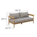 Wren 4-Piece Outdoor Patio Teak Wood Furniture Set by Modway by HouseOfZazla