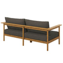 Wren Outdoor Patio Teak Wood Sofa by Modway by HouseOfZazla