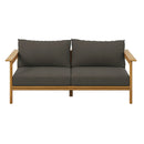 Wren Outdoor Patio Teak Wood Sofa by Modway by HouseOfZazla