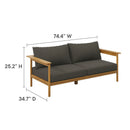 Wren 4-Piece Outdoor Patio Teak Wood Furniture Set by Modway by HouseOfZazla