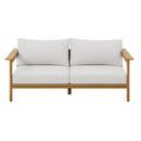 Wren Outdoor Patio Teak Wood Sofa by Modway by HouseOfZazla