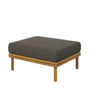 Wren Outdoor Patio Teak Wood Ottoman By Modway by HouseOfZazla