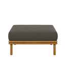 Wren Outdoor Patio Teak Wood Ottoman By Modway by HouseOfZazla