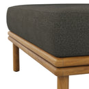 Wren Outdoor Patio Teak Wood Ottoman By Modway by HouseOfZazla
