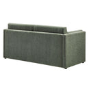 Linden Upholstered Heathered Chenille Small Sofa by HouseOfZazla