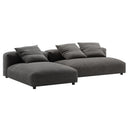 Solace 2-Piece Modular Upholstered Fabric Sectional Sofa with Chaise by Modway by HouseOfZazla