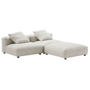Solace 3-Piece Modular Corduroy Upholstered Sectional Sofa by Modway by HouseOfZazla