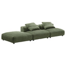 Solace 3-Piece Modular Corduroy Upholstered Sectional Sofa by Modway by HouseOfZazla