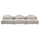 Solace 3-Piece Modular Corduroy Upholstered Sofa by Modway by HouseOfZazla