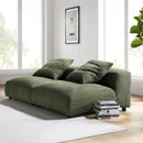 Solace 2-Piece Modular Corduroy Upholstered Sofa by Modway by HouseOfZazla