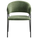 Nella Upholstered Heathered Chenille Dining Chairs Set of 2 by Modway by HouseOfZazla