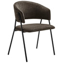 Nella Upholstered Heathered Chenille Dining Chairs Set of 2 by Modway by HouseOfZazla