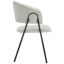 Nella Upholstered Heathered Chenille Dining Chairs Set of 2 by Modway by HouseOfZazla