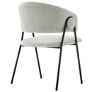 Nella Upholstered Heathered Chenille Dining Chairs Set of 2 by Modway by HouseOfZazla