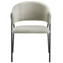 Nella Upholstered Heathered Chenille Dining Chairs Set of 2 by Modway by HouseOfZazla