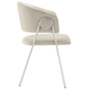 Nella Upholstered Performance Velvet Dining Chair Set of 2 by HouseOfZazla