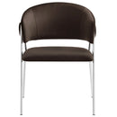 Nella Upholstered Performance Velvet Dining Chair Set of 2 by HouseOfZazla