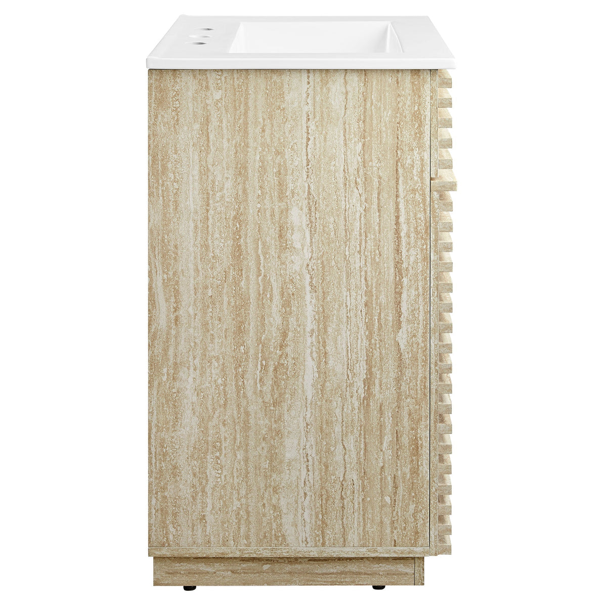 Render 24" Faux Travertine Bathroom Vanity With Sink by Modway, photo 4 of 14