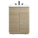 Render 24" Faux Travertine Bathroom Vanity With Sink by Modway by HouseOfZazla
