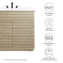 Render 36" Faux Travertine Bathroom Vanity With Sink by Modway by HouseOfZazla