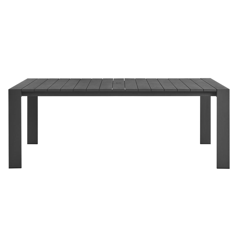 Tahoe Rectangular Outdoor Patio Aluminum Dining Table by Modway, photo 5 of 7