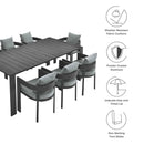 Tahoe 9-Piece Outdoor Patio Aluminum Dining Set by Modway by HouseOfZazla