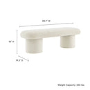 Orla Chenille Upholstered Bench by Modway by HouseOfZazla