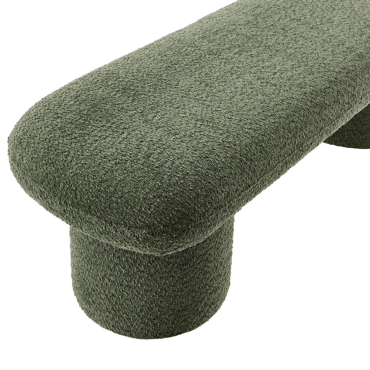 Orla Chenille Upholstered Bench by Modway, photo 7 of 14